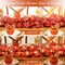 5.9 FT Fall Leaves Garland with Lights Leaves Acorns, Upgrade Autumn Garland for Front Door Home Porch Fireplace Indoor/Outdoor Thanksgiving Decor
